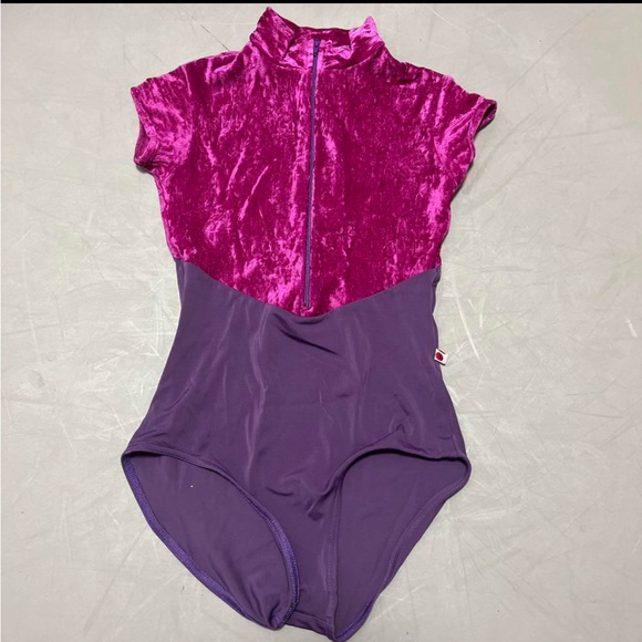 Yumiko duo velvet leotard Jessica - Picture 1 of 4